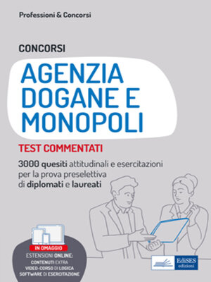 cover image of Concorsi Agenzia Dogane e Monopoli